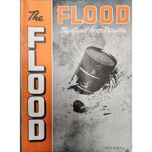 The FLOOD 1937 Disaster Magazine 1938 Picture Press OH River Cities B/W Photos